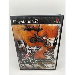 MX 2002 Featuring Ricky Carmichael PS2 PlayStation 2 - Game & Case - Tested